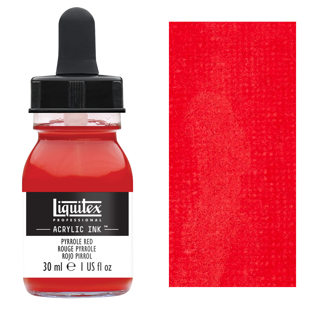 Liquitex Professional Acrylic Ink 30ml Pyrrole Red