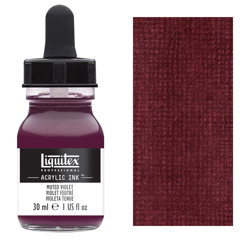 Liquitex : Professional : Acrylic Ink : 30ml : Muted Violet