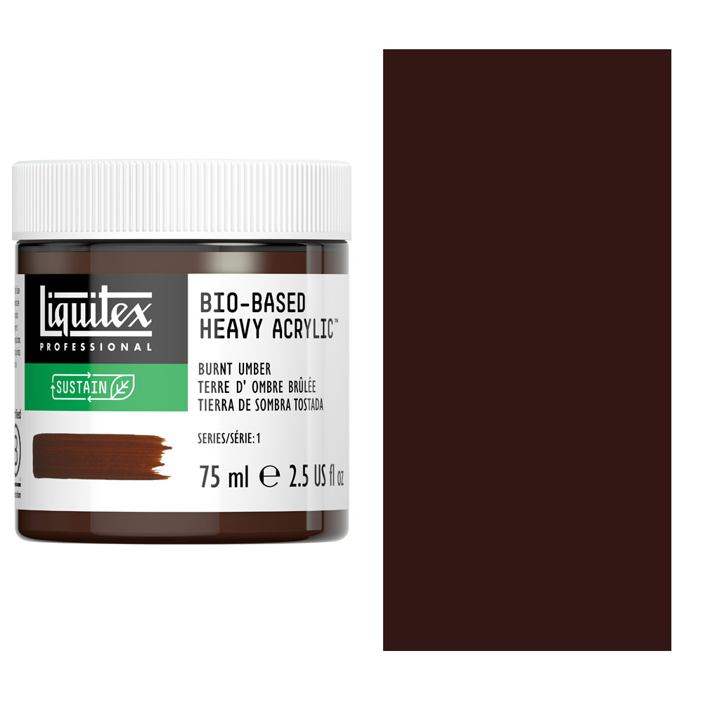 Liquitex Professional Bio-Based Heavy Acrylic 75ml Burnt Umber