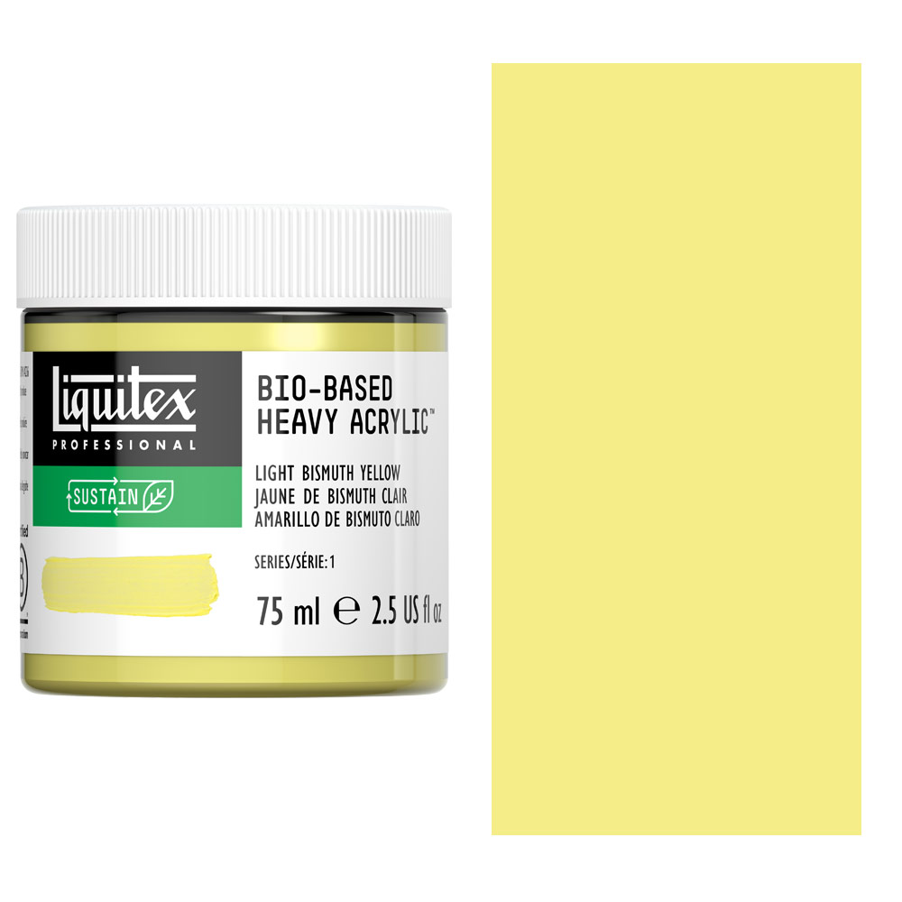 Liquitex Professional Bio-Based Heavy Acrylic 75ml Light Bismuth Yellow
