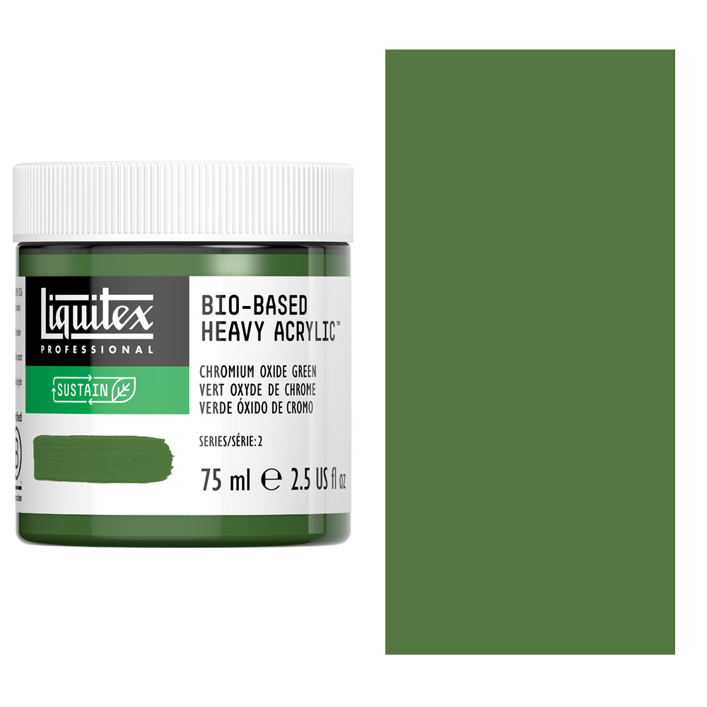 Liquitex Professional Bio-Based Heavy Acrylic 75ml Chromium Oxide Green