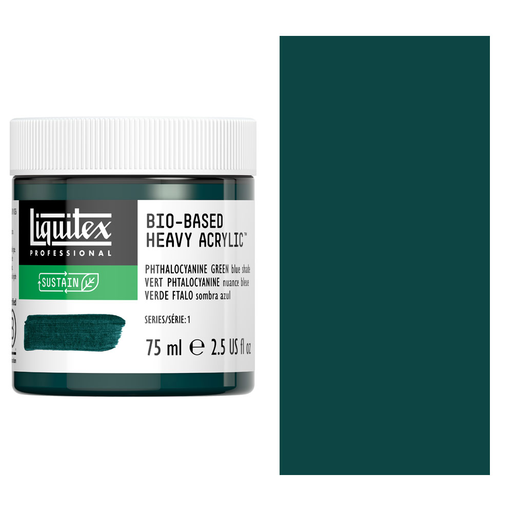 Liquitex Professional Bio-Based Heavy Acrylic 75ml Phthalo Green BS