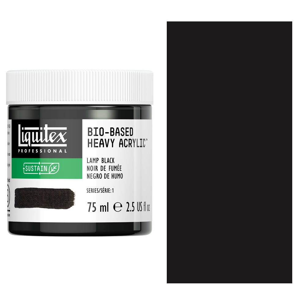 Liquitex Professional Bio-Based Heavy Acrylic 75ml Lamp Black