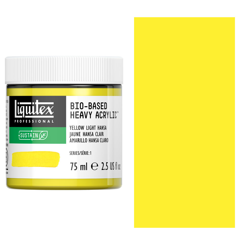 Liquitex Professional Bio-Based Heavy Acrylic 75ml Yellow Light Hansa