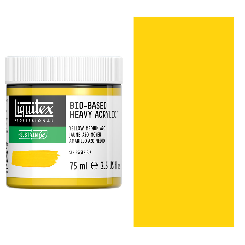 Liquitex Professional Bio-Based Heavy Acrylic 75ml Yellow Medium Azo