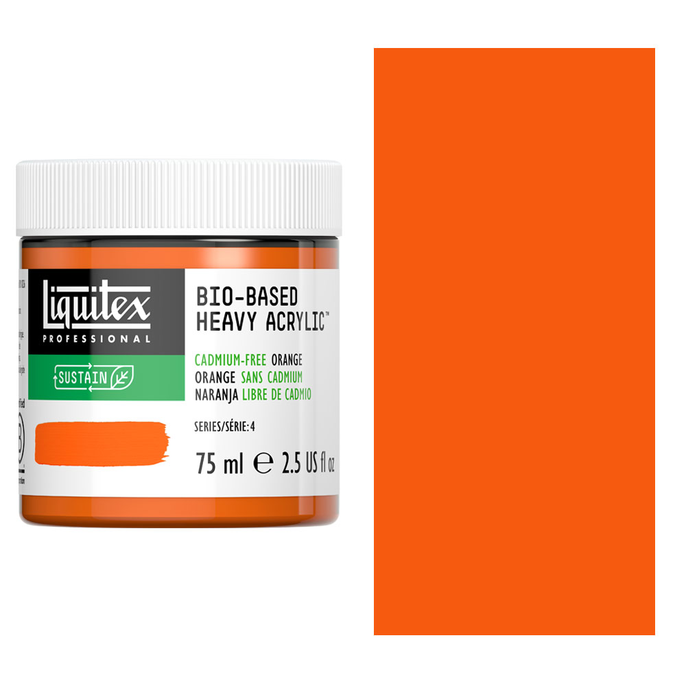 Liquitex Professional Bio-Based Heavy Acrylic 75ml Cadmium-Free Orange