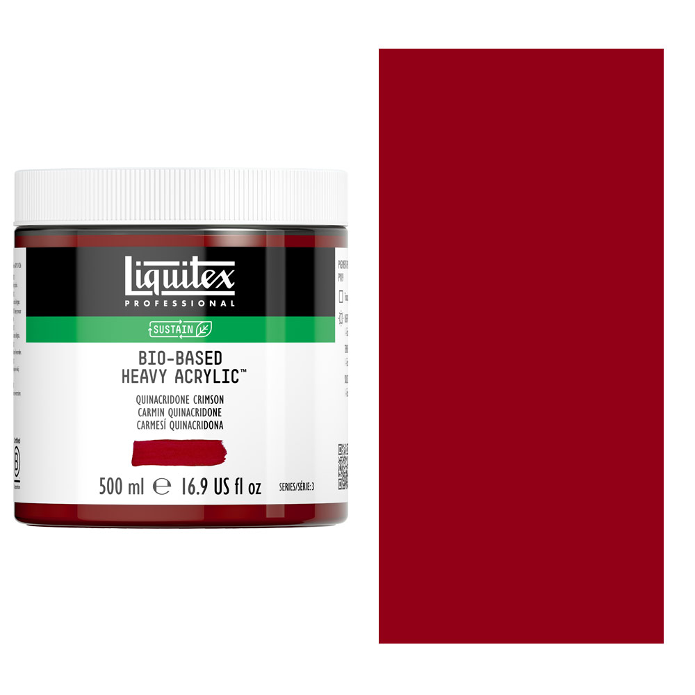 Liquitex Professional Bio-Based Heavy Acrylic 500ml Quinacridone Crimson