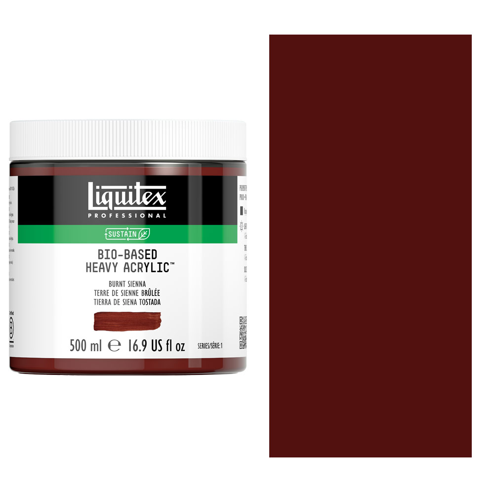 Liquitex Professional Bio-Based Heavy Acrylic 500ml Burnt Sienna