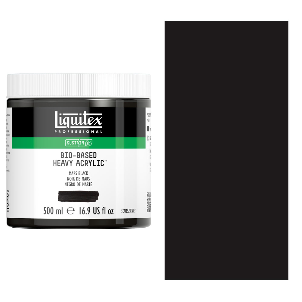 Liquitex Professional Bio-Based Heavy Acrylic 500ml Mars Black