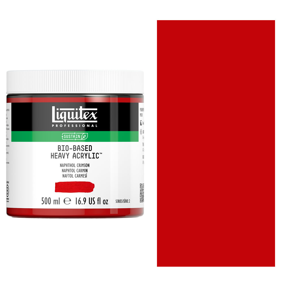 Liquitex Professional Bio-Based Heavy Acrylic 500ml Naphthol Crimson