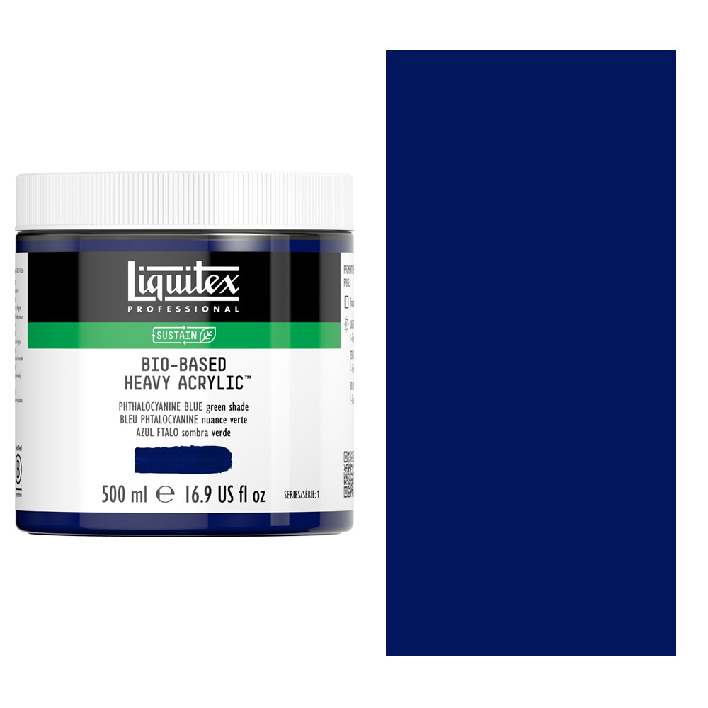 Liquitex Professional Bio-Based Heavy Acrylic 500ml Phthalo Blue GS