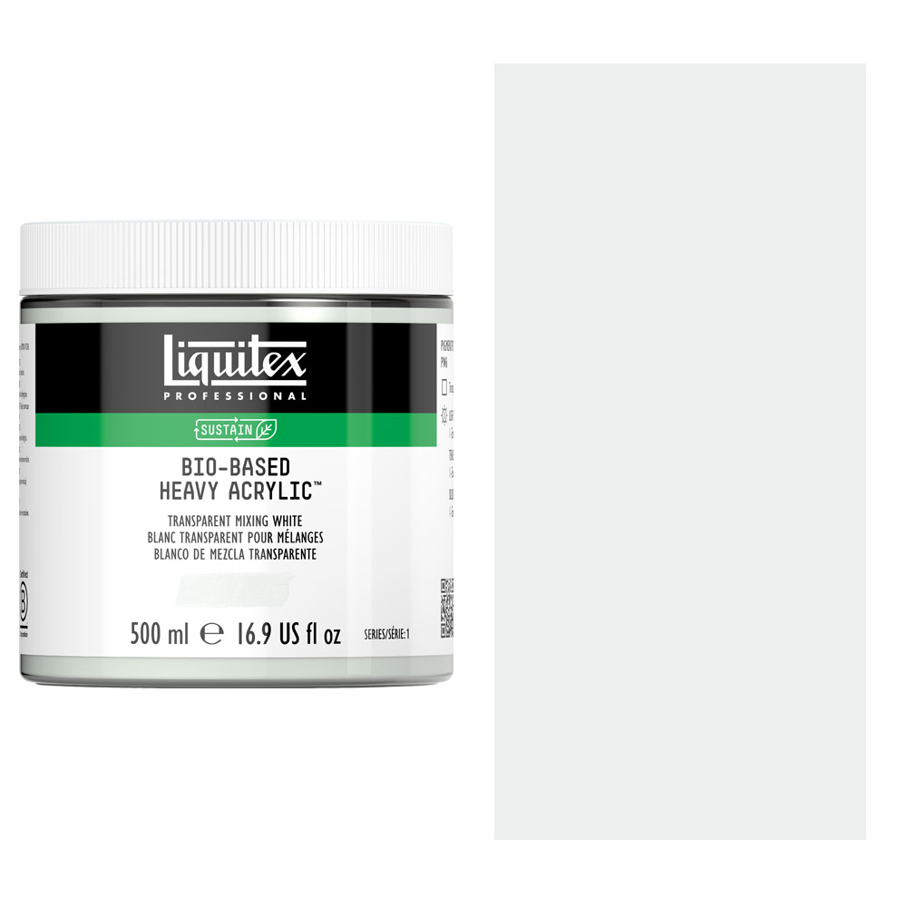 Liquitex Professional Bio-Based Heavy Acrylic 500ml Trans Mixing White