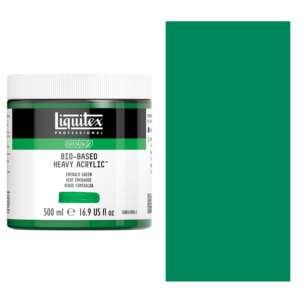 Liquitex Professional Bio-Based Heavy Acrylic 500ml Emerald Green