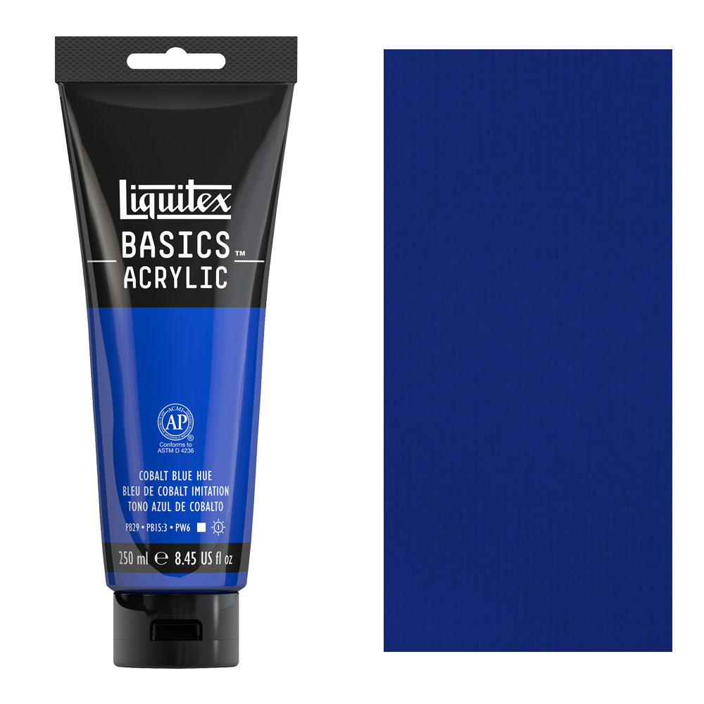 Liquitex Basics Acrylic 250ml Cobalt Blue Hue
