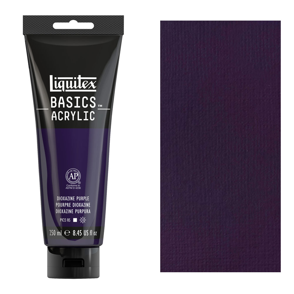 Liquitex Basics Acrylic 250ml Dioxazine Purple