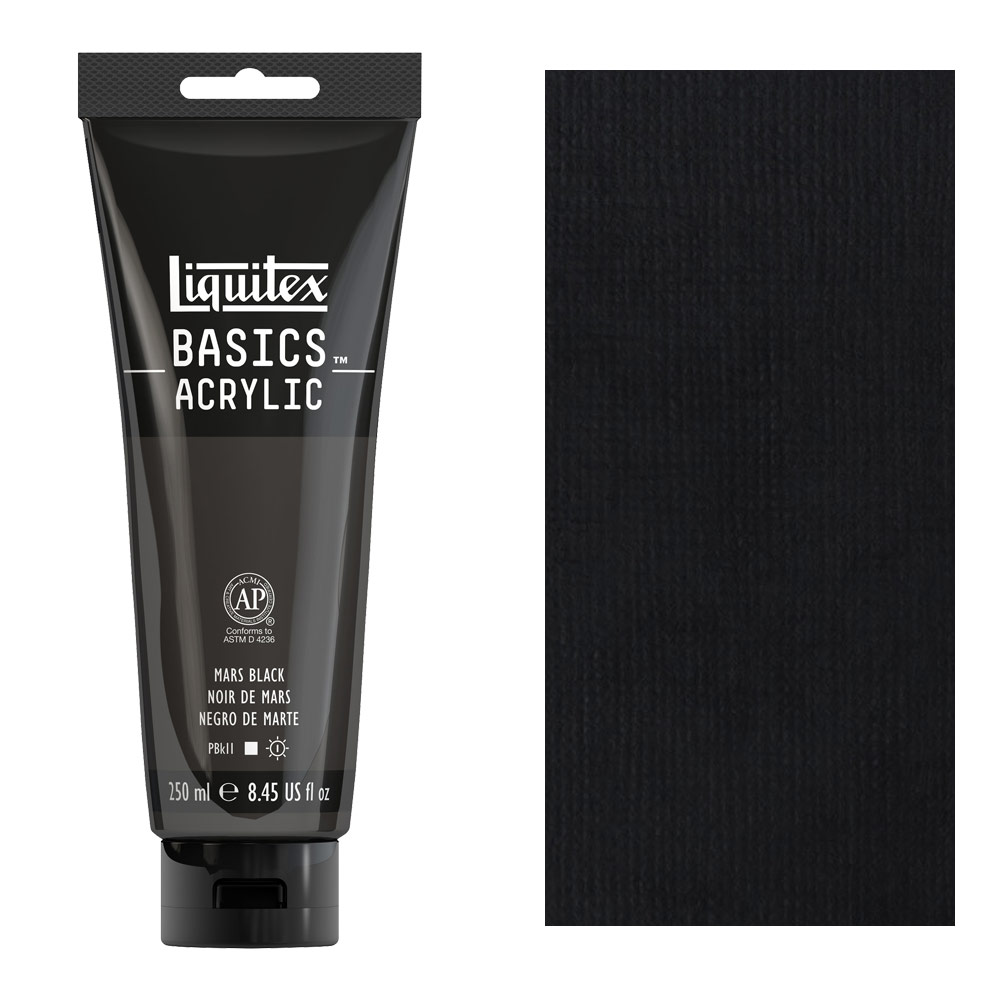 Liquitex Basics Acrylic 250ml Mars Black