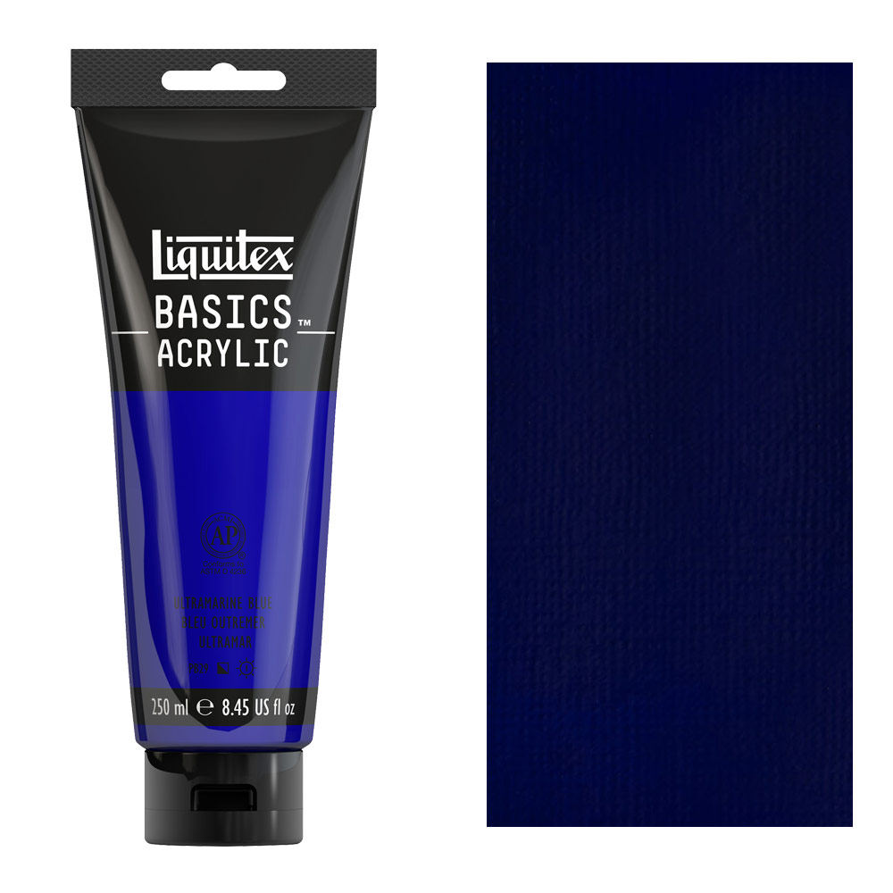Liquitex Basics Acrylic 250ml Ultramarine Blue