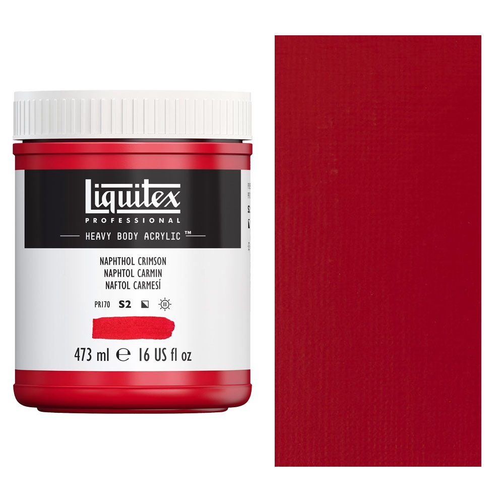 Liquitex Professional Heavy Body Acrylic 16oz Naphthol Crimson