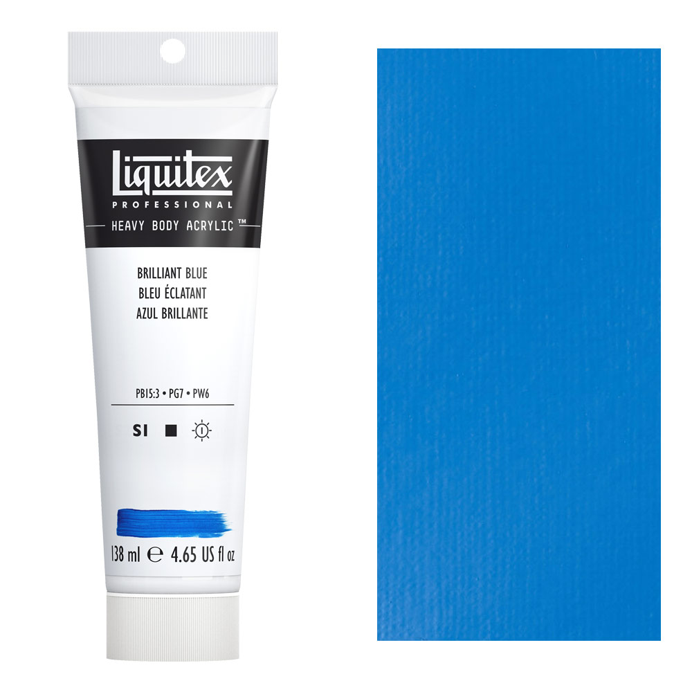 Liquitex Professional Heavy Body Acrylic 4.65oz Brilliant Blue