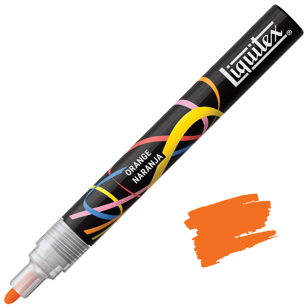 Liquitex Water-Based Acrylic Marker 2mm Orange