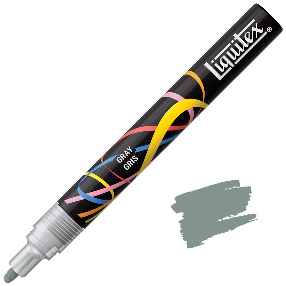 Liquitex Water-Based Acrylic Marker 2mm Gray