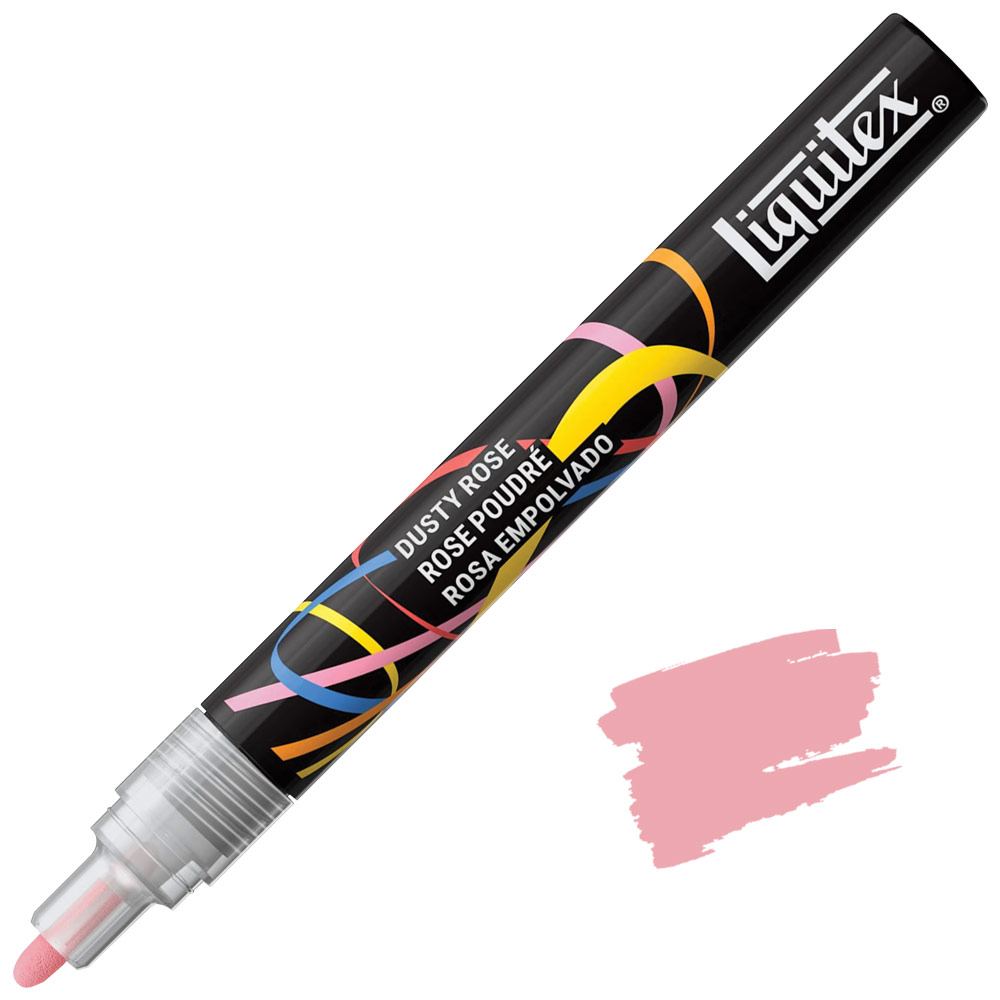 Liquitex Water-Based Acrylic Marker 2mm Dusty Rose
