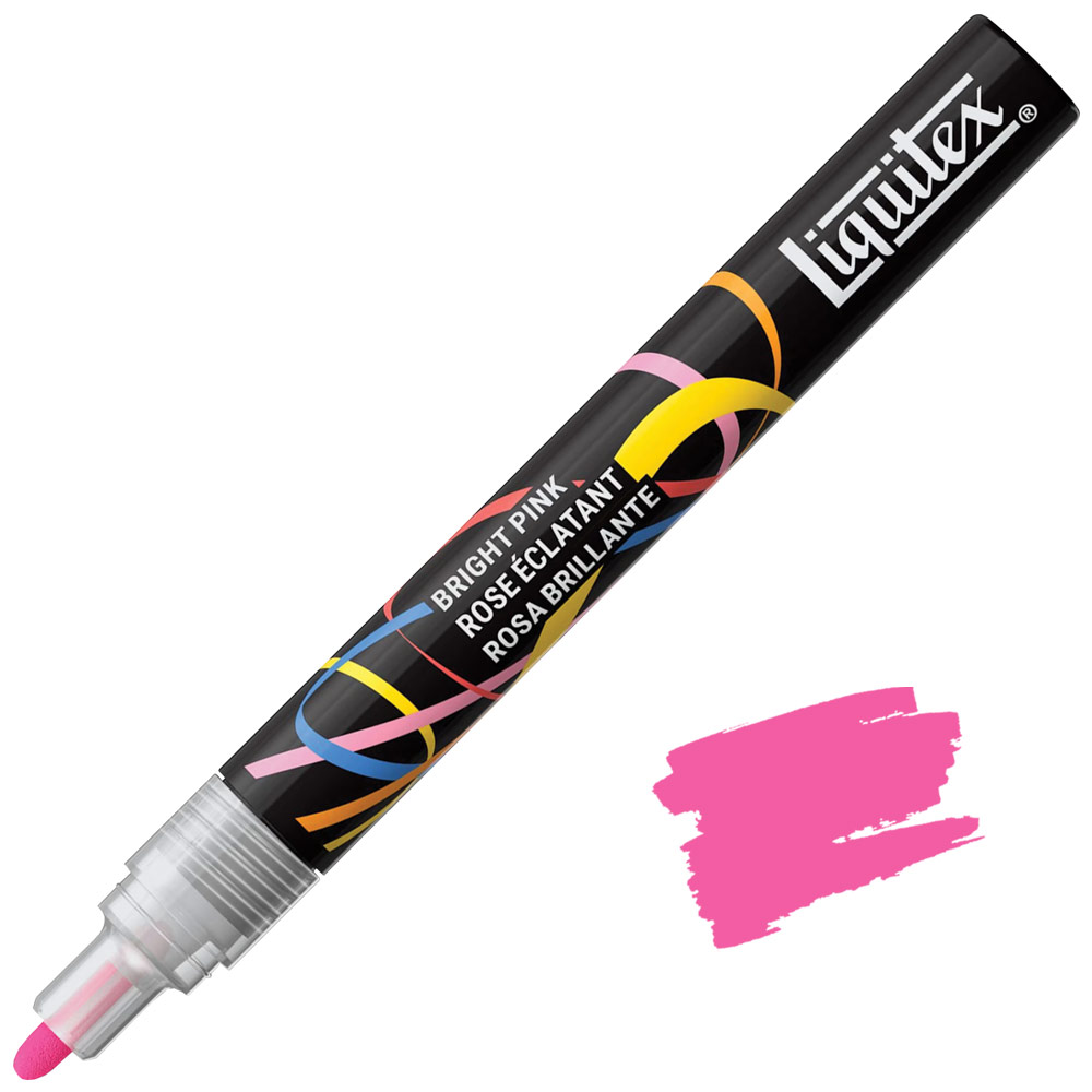 Liquitex Water-Based Acrylic Marker 2mm Bright Pink