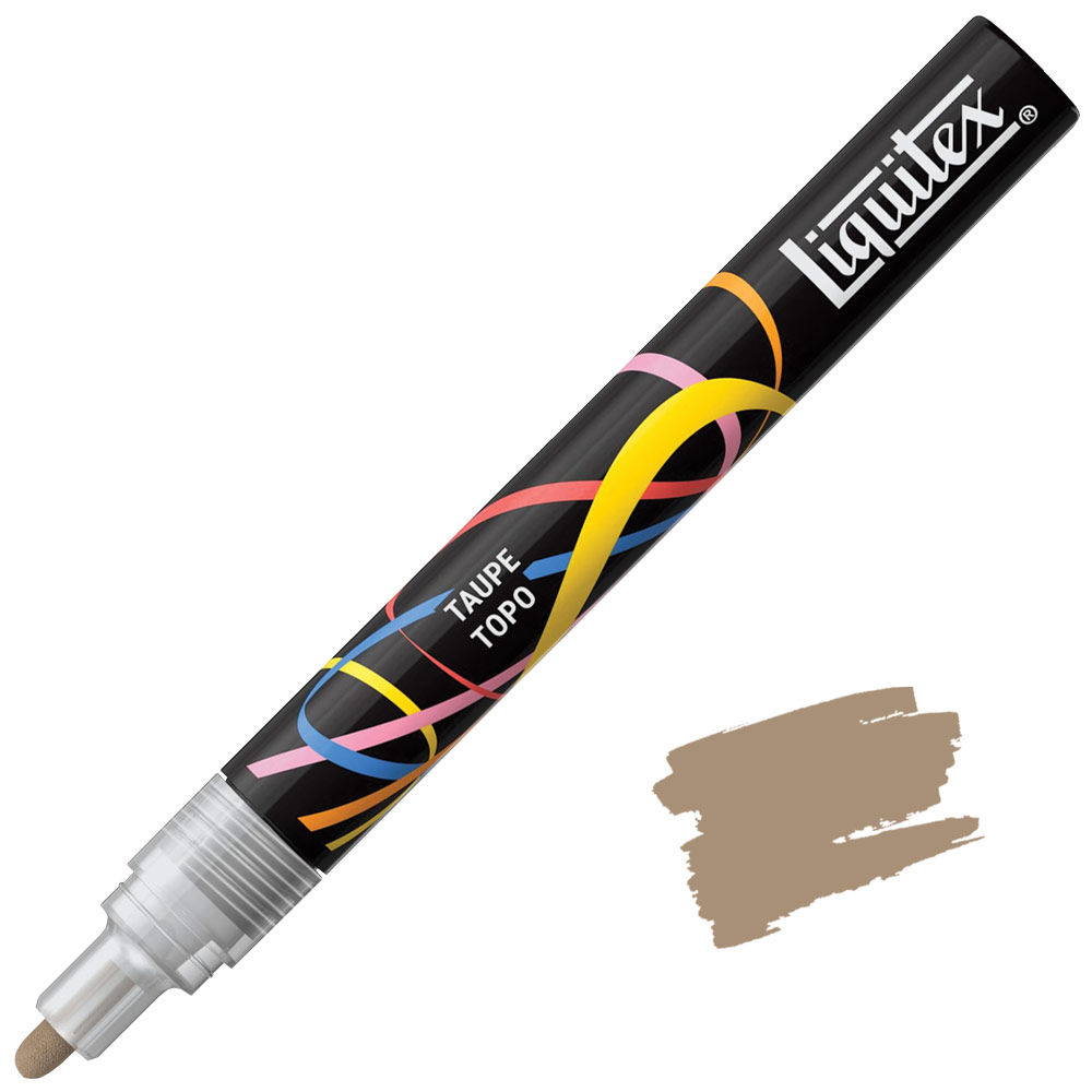 Liquitex Water-Based Acrylic Marker 2mm Taupe