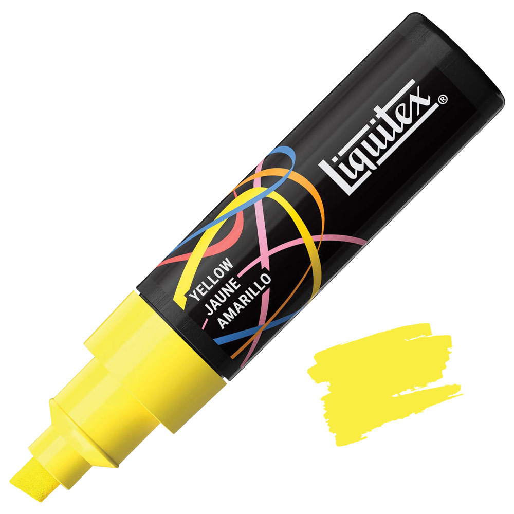 Liquitex Water-Based Acrylic Marker 8mm Yellow