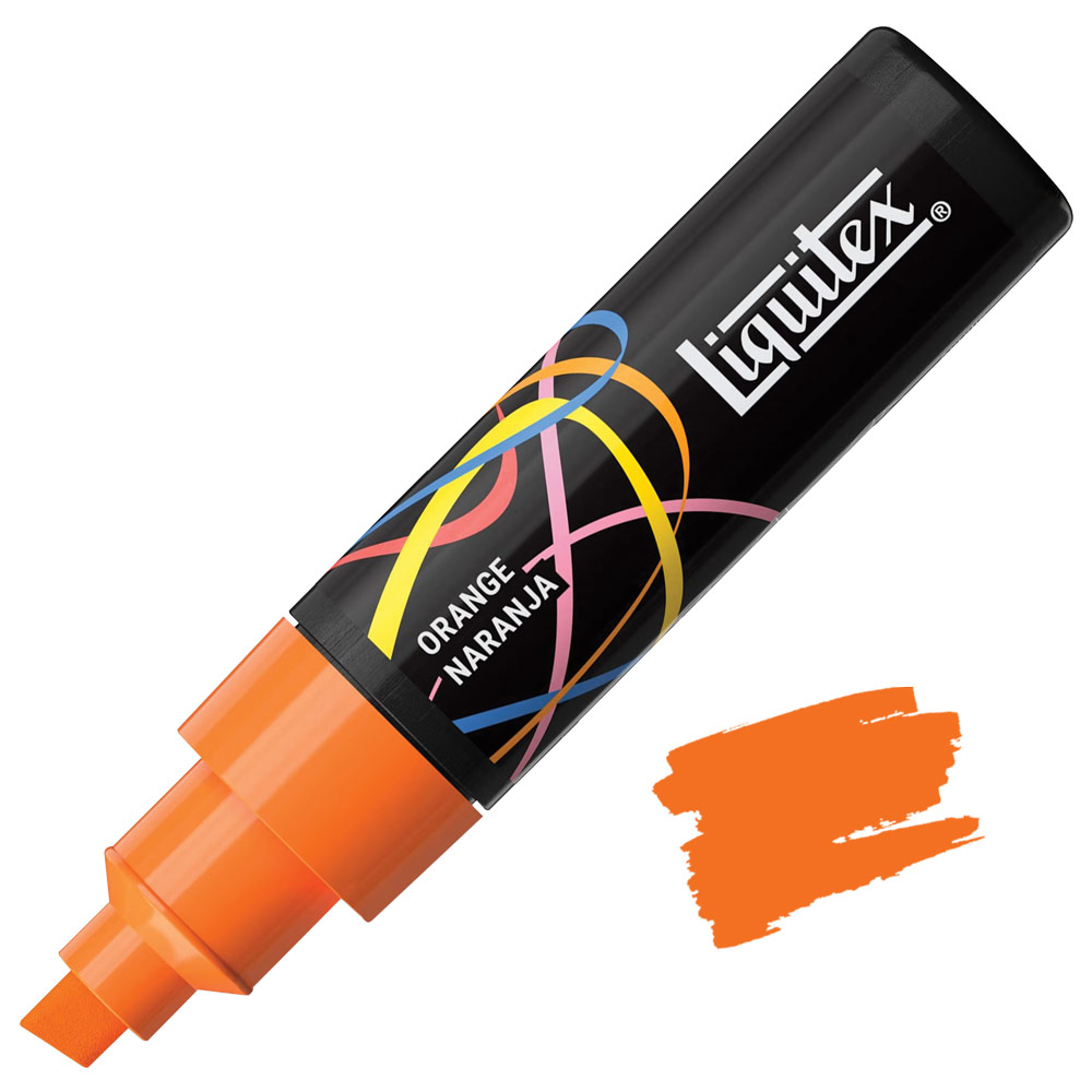 Liquitex Water-Based Acrylic Marker 8mm Orange