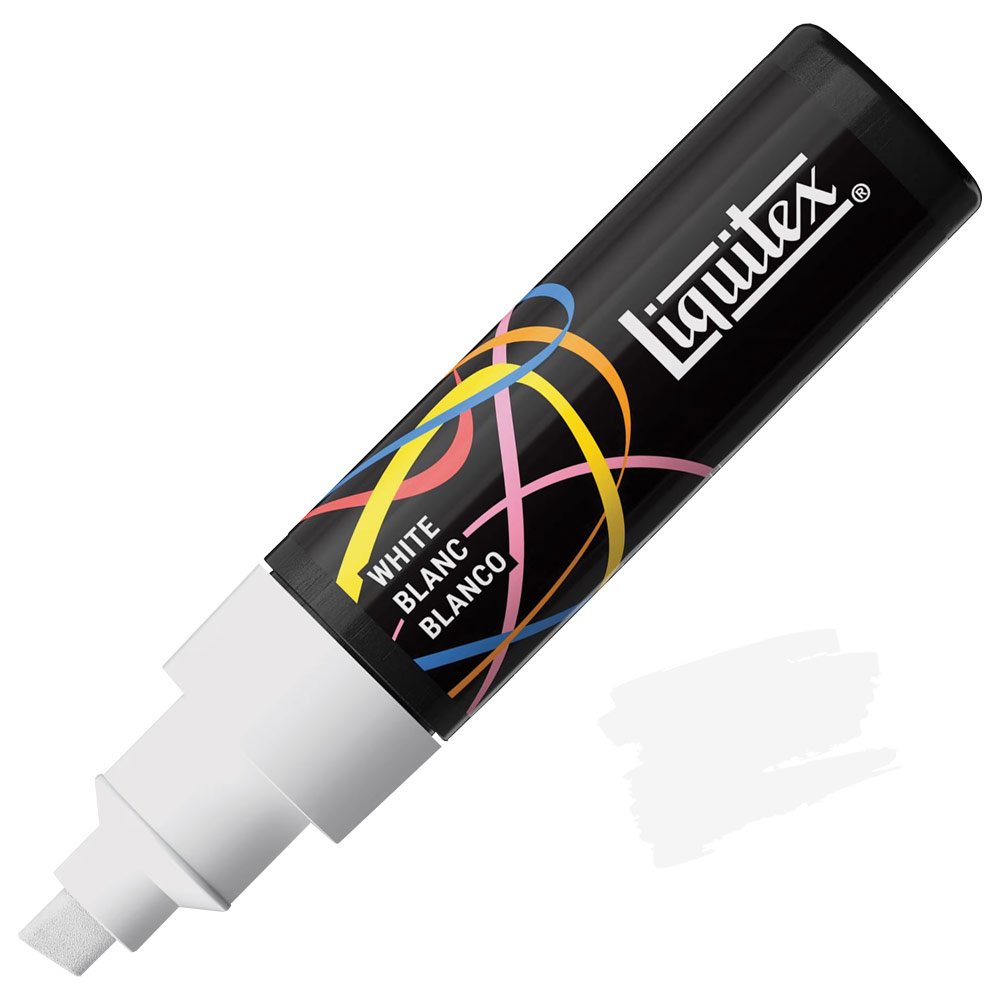 Liquitex Water-Based Acrylic Marker 8mm White