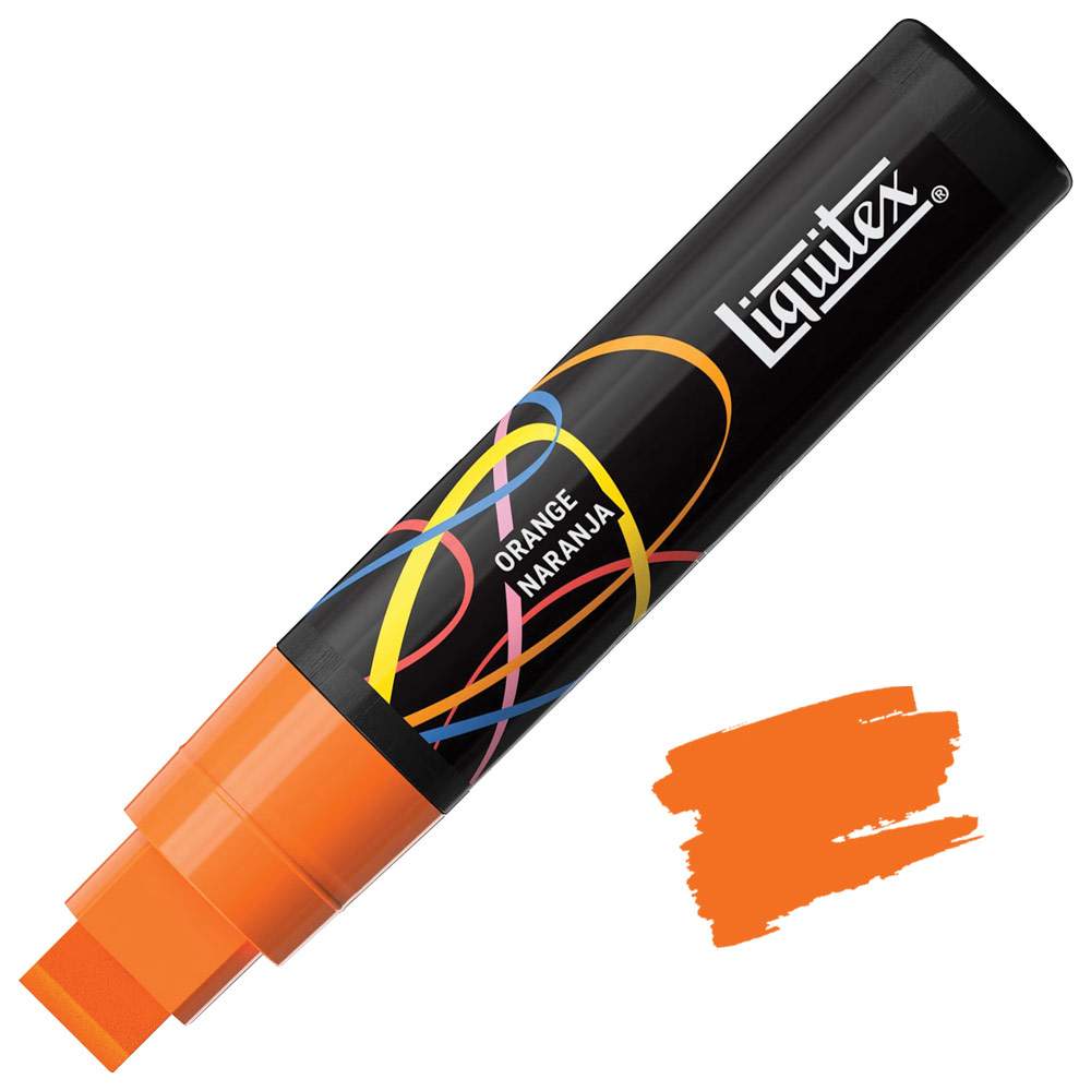 Liquitex Water-Based Acrylic Marker 15mm Orange