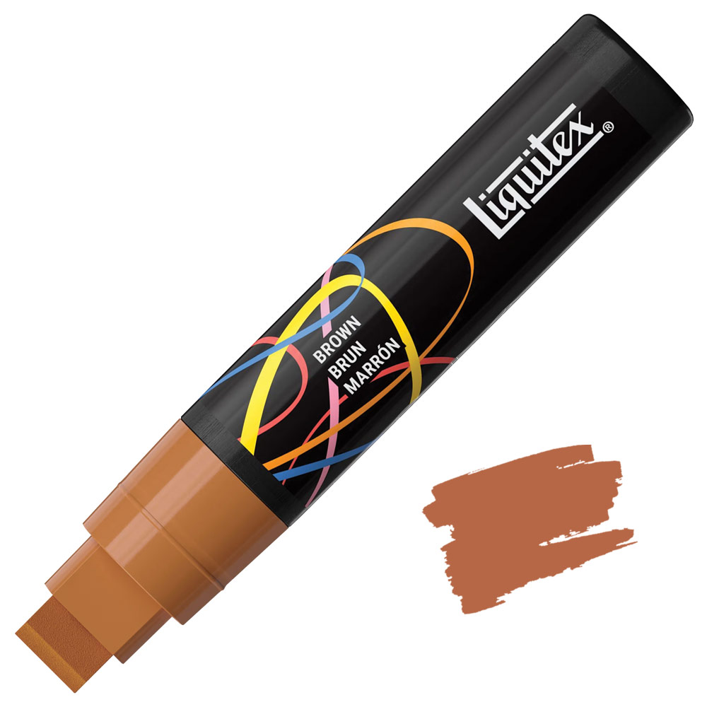Liquitex Water-Based Acrylic Marker 15mm Brown