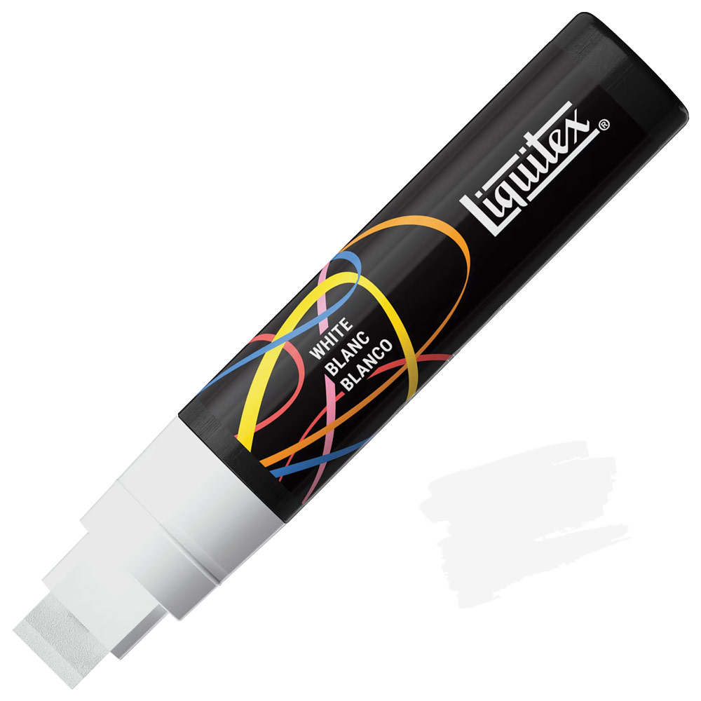 Liquitex Water-Based Acrylic Marker 15mm White