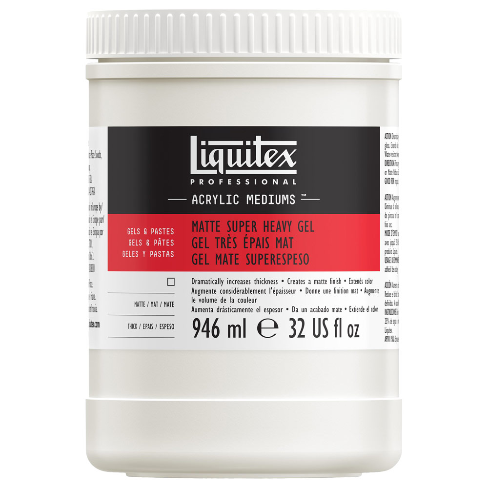 Liquitex Professional Matte Super Heavy Gel 32oz