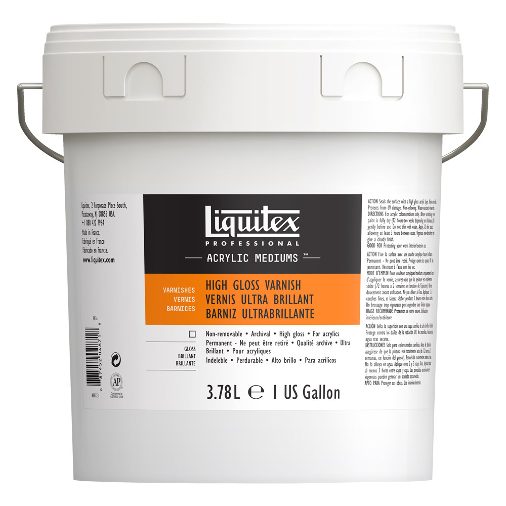 Liquitex Professional Varnish 128oz High Gloss