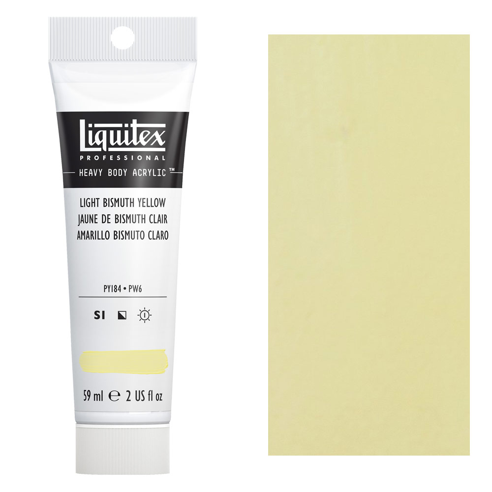 Liquitex Professional Heavy Body Acrylic 2oz Light Bismuth Yellow