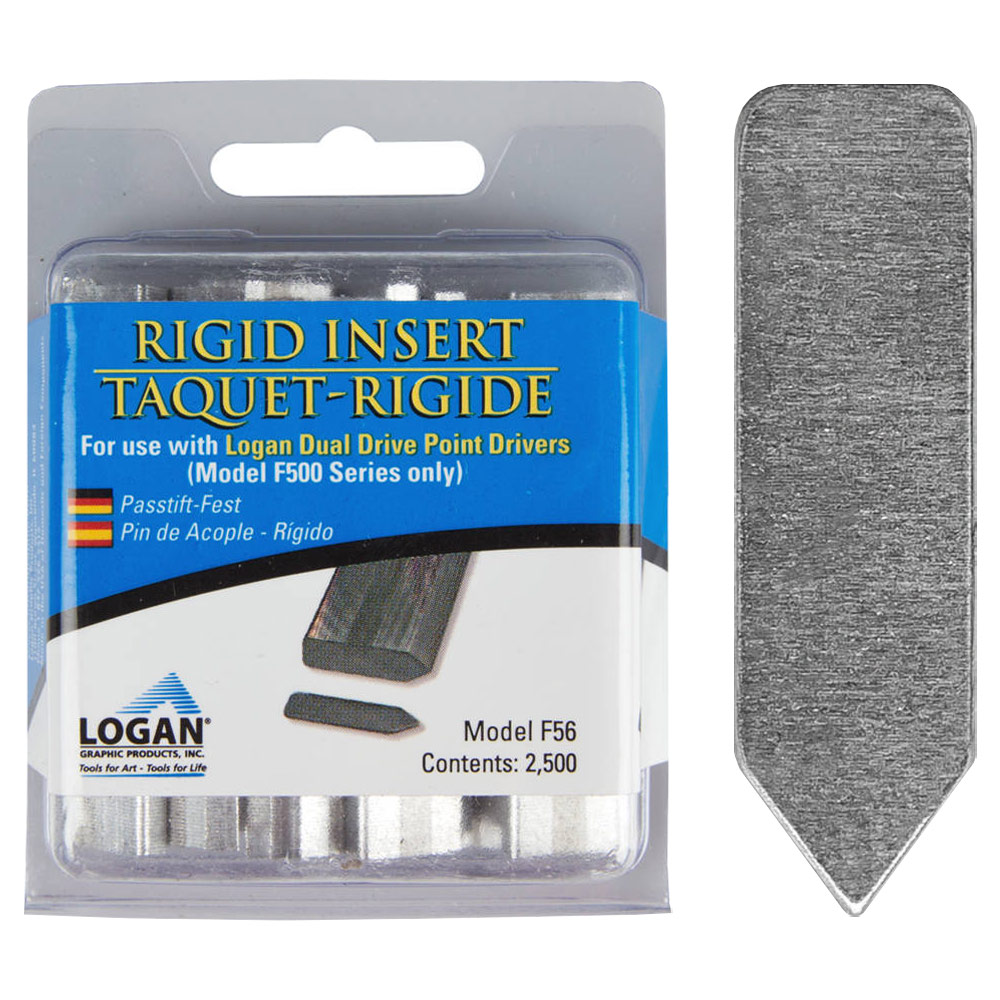 Logan Graphic Products F-56 Rigid Insert 2500 Pack
