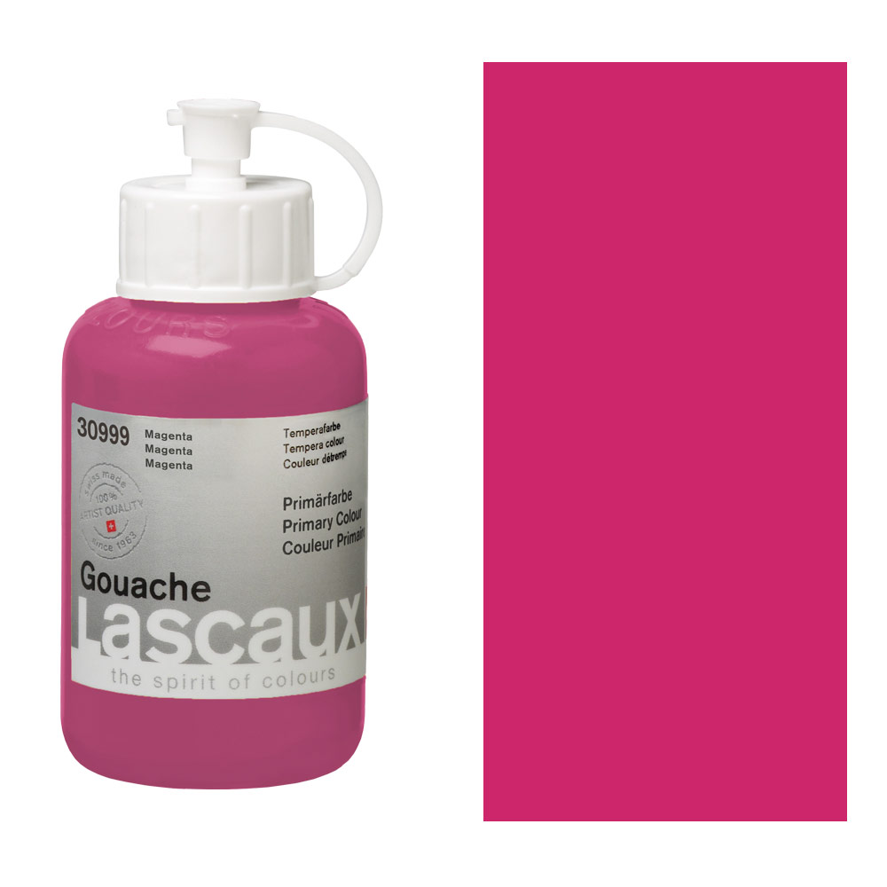 Lascaux Artist Quality Gouache 85ml Primary Magenta