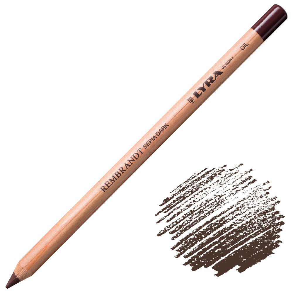 Lyra Rembrandt Dark Sepia Drawing Pencil Oil