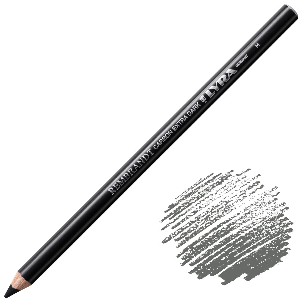 Lyra Rembrandt Extra Dark Carbon Pencil H