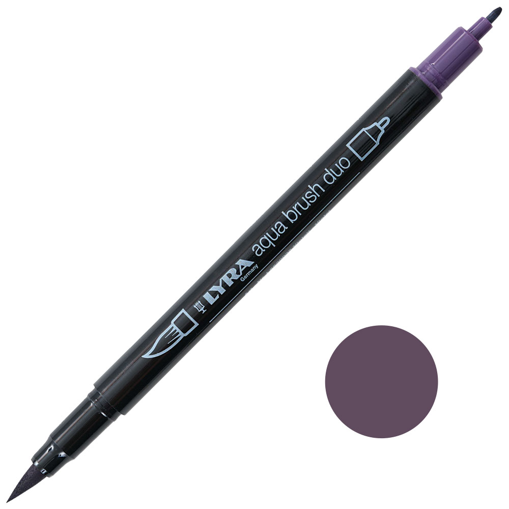 Lyra Aqua Brush Duo Marker Violet