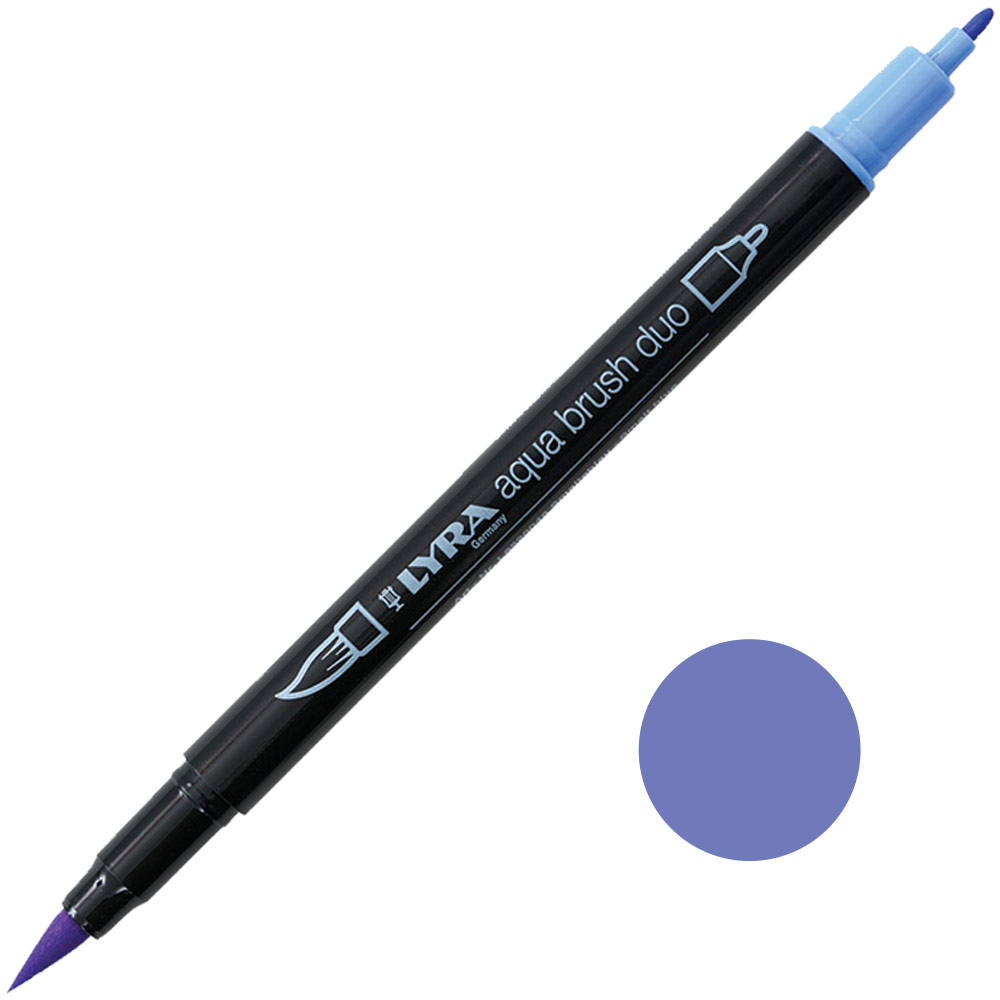 Lyra Aqua Brush Duo Marker Smalt Blue