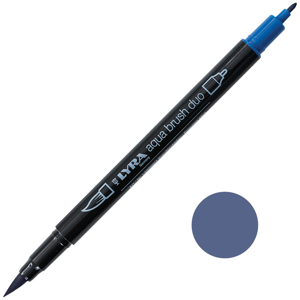 Aqua Brush Duo Marker Pen In Prussian Blue