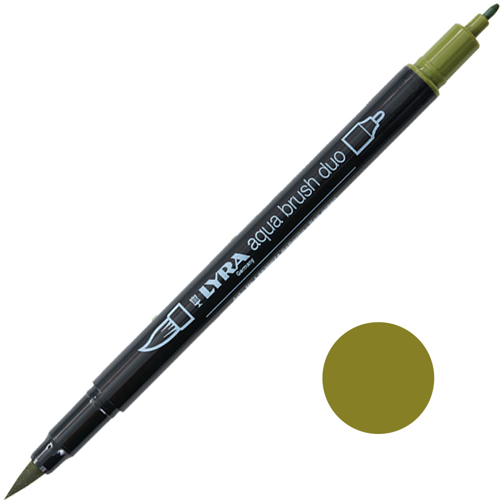 Lyra Aqua Brush Duo Marker Sap Green