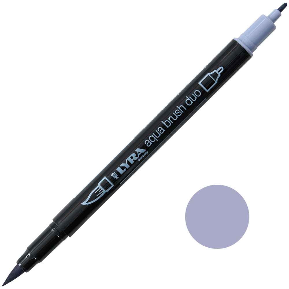 Lyra Aqua Brush Duo Marker Cold Grey Light
