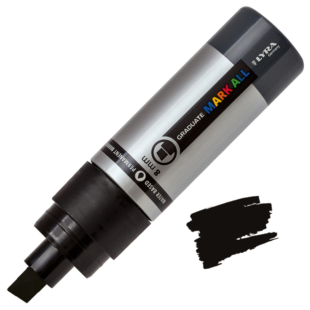 Lyra Graduate MARK ALL Paint Marker 8mm Black