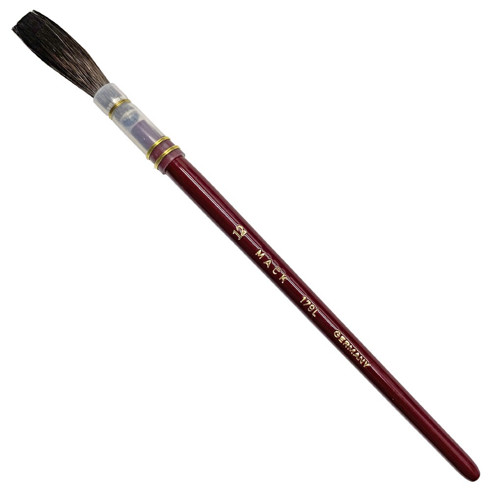 Mack Finest Brown Kazan Squirrel Sign Painting Brush Series 179L Quill #12