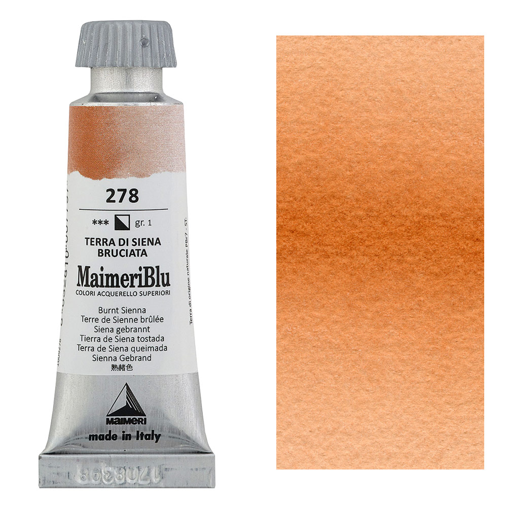 MaimeriBlu Superior Watercolour 12ml Burnt Sienna