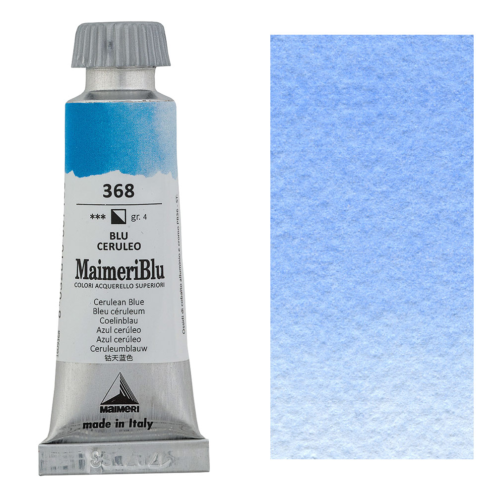 MaimeriBlu Superior Watercolour 12ml Cerulean Blue